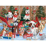 Ready For The Reindeer Santa Jigsaw Puzzle