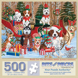 Ready For The Reindeer Santa Jigsaw Puzzle