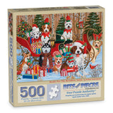 Ready For The Reindeer Santa Jigsaw Puzzle
