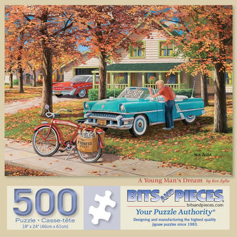 A Young Mans Dream Jigsaw Puzzle