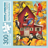 Fall Barn Birds Jigsaw Puzzle