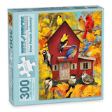 Fall Barn Birds Jigsaw Puzzle