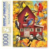 Fall Barn Birds Jigsaw Puzzle
