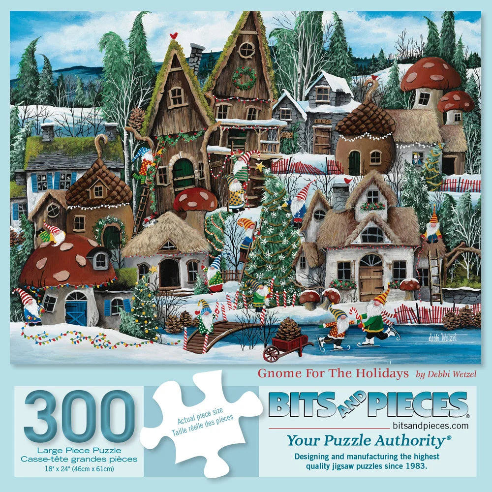 Gnome For The Holidays Jigsaw Puzzle | Bits and Pieces