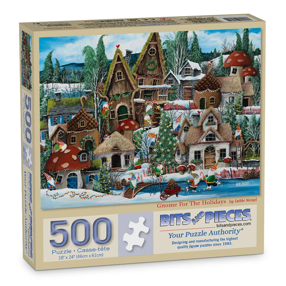 Gnome For The Holidays Jigsaw Puzzle | Bits and Pieces