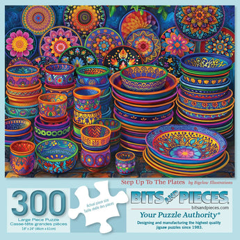 Step Up To The Plates Jigsaw Puzzle