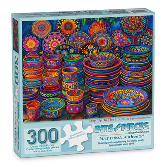 Step Up To The Plates Jigsaw Puzzle
