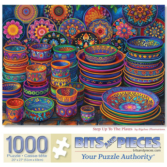 Step Up To The Plates Jigsaw Puzzle
