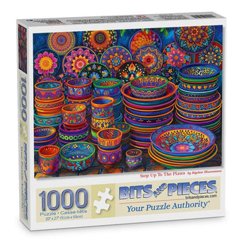 Step Up To The Plates Jigsaw Puzzle