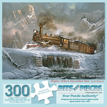 Mighty Mikes December Run Jigsaw Puzzle