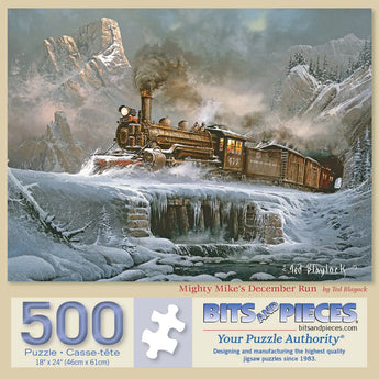 Mighty Mikes December Run Jigsaw Puzzle