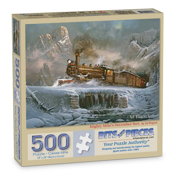 Mighty Mikes December Run Jigsaw Puzzle