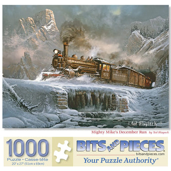 Mighty Mikes December Run Jigsaw Puzzle