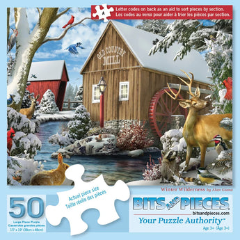 Winter Wilderness Jigsaw Puzzle