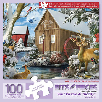 Winter Wilderness Jigsaw Puzzle
