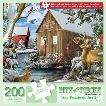 Winter Wilderness Jigsaw Puzzle