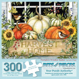 Pumpkin Window Basket Jigsaw Puzzle
