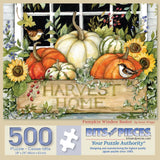 Pumpkin Window Basket Jigsaw Puzzle