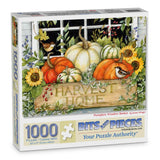 Pumpkin Window Basket Jigsaw Puzzle