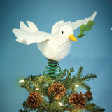 Felt Peace Dove Tree Topper