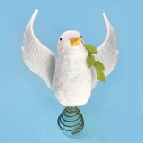 Felt Peace Dove Tree Topper