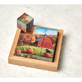 Four Seasons Wooden Block Tray Puzzles