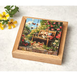 Four Seasons Wooden Block Tray Puzzles