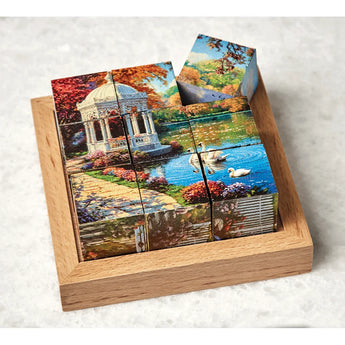 Four Seasons Wooden Block Tray Puzzles