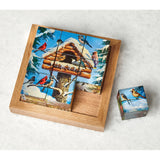 Four Seasons Wooden Block Tray Puzzles