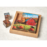 Four Seasons Wooden Block Tray Puzzles