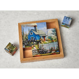 Four Seasons Wooden Block Tray Puzzles