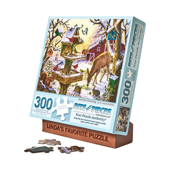 Personalized Puzzle Box Lid Holder | Bits and Pieces
