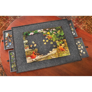 Felt Puzzle Plateau Board and Organizer