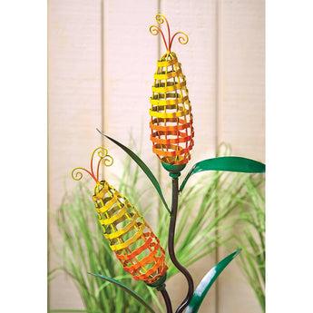 Fall Harvest Corn Yard Stake
