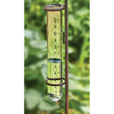 Artisan Metal Bird Rain Gauge