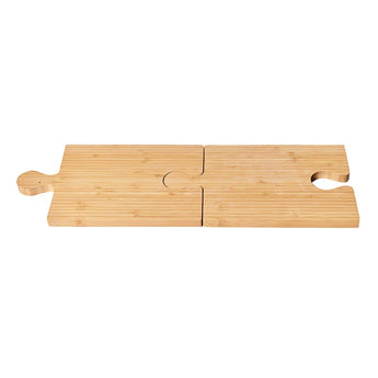 Puzzle Piece Wine & Cheese Board 2-Piece Set
