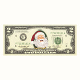 Dollar 2 Bill - Santa Buck