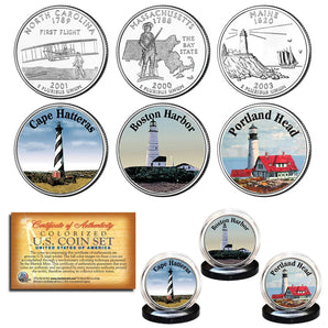 Set of 3: Lighthouse Quarters