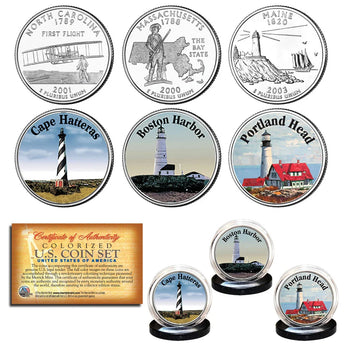 Set of 3: Lighthouse Quarters