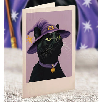 Mini Halloween Cat Pop Up Card