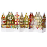 Free Standing Christmas Street Advent Calendar