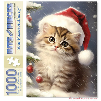Christmas Kitten Jigsaw Puzzle