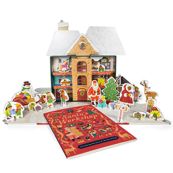 Santas Workshop Pop-Up Book