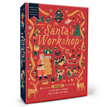 Santas Workshop Pop-Up Book