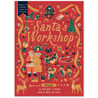 Santas Workshop Pop-Up Book