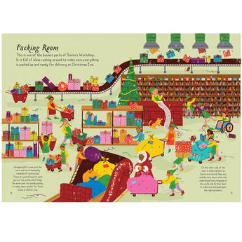 Santas Workshop Pop-Up Book