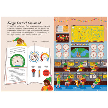 Santas Workshop Pop-Up Book