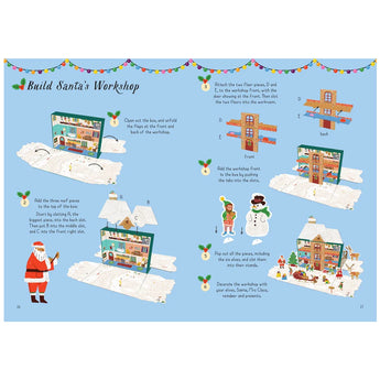 Santas Workshop Pop-Up Book