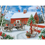Twelve Cardinals Jigsaw Puzzle