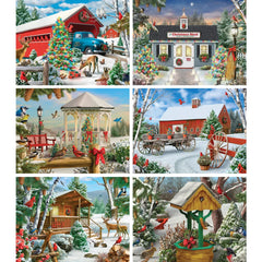 Set of 6: Jigsaw Puzzles by Alan Giana | Bits and Pieces